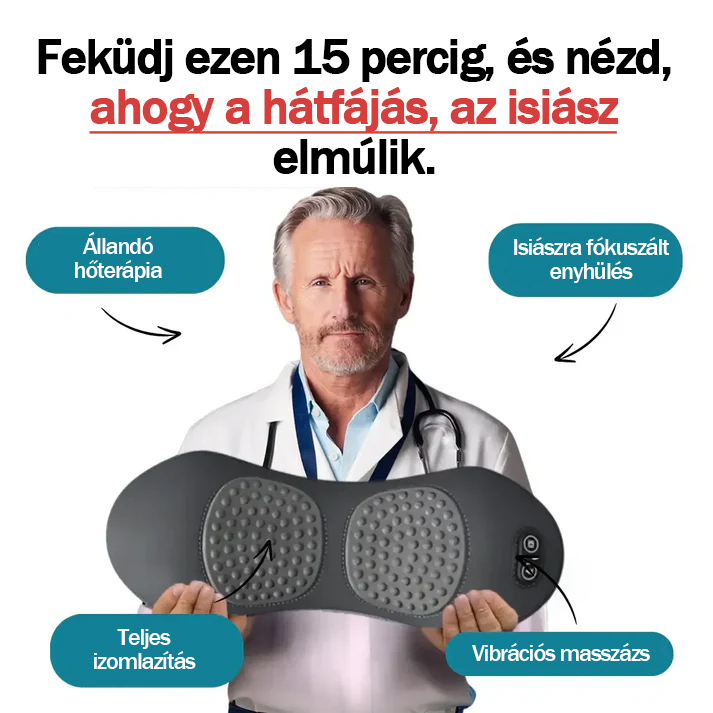 TheraSpine™ Triple Fusion párna - Napi 15 perc a fájdalommentes életért