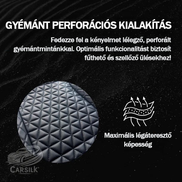 🚗2025 új, lélegző, vízálló, gyémántmintás bőr üléshuzat - minden bőr autóhuzat-modell testreszabását támogatja
