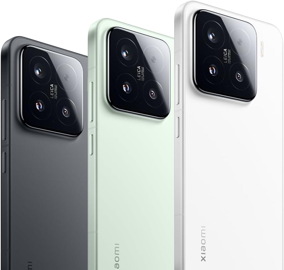 XIAOMI 15 5G Ai (Tmobile Mint Tello és az USA-n kívüli globális telefonokhoz) (512 GB + 12 GB) 50 MP-es Triple Pro Leica kamera 6,36" Dual Sim NFC