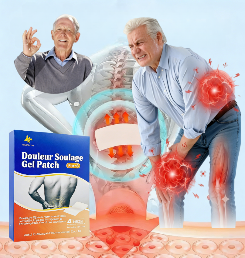 [Copy]Gyors fájdalomcsillapítás egy gél tapasszal – Izom- és ízületi kényelem akár 12 órán át