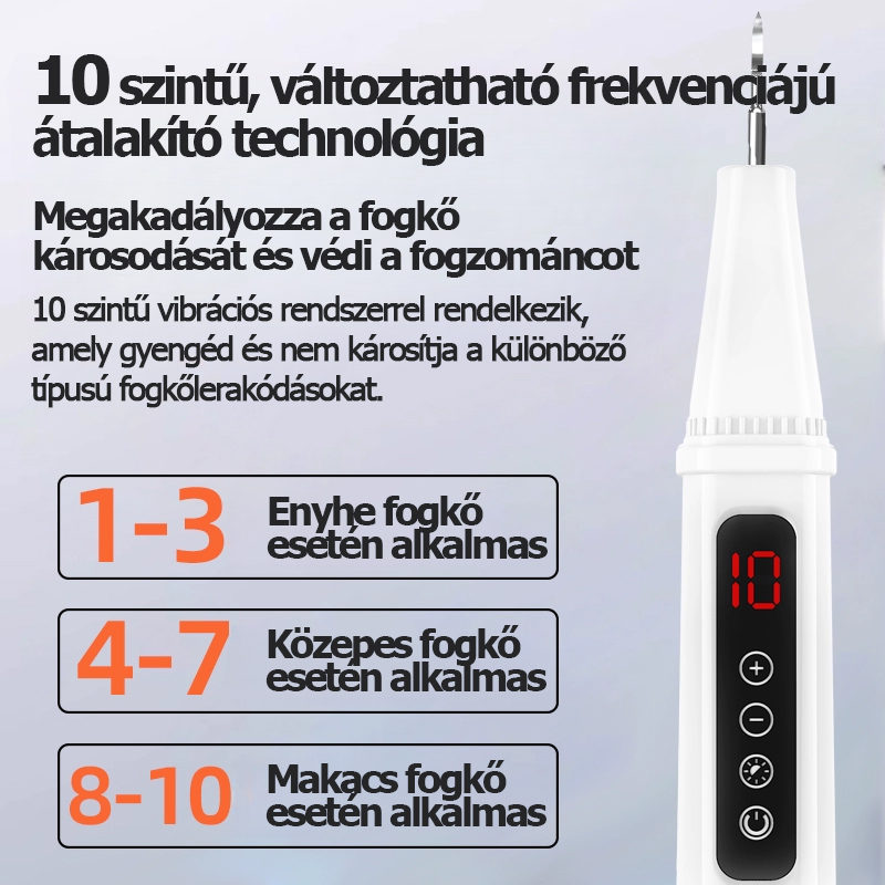 Fogkő eltávolító kutyáknak, ultrahangos fogtisztító háziállatoknak, macskafog-tisztító eszköz, mini fogtisztító.