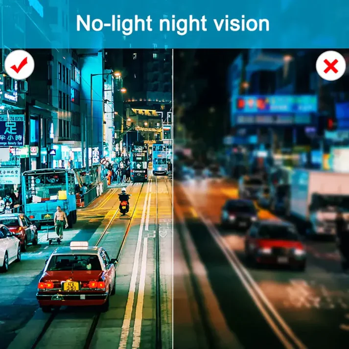 Sentry Mode 4 lencsés autós kamera, 4G távfelügyelet, 24 órás parkolásfelügyelet, 360°-os panorámanézet, 2026-os új modell