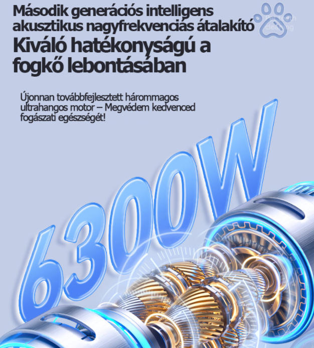 Fogkő eltávolító kutyáknak, ultrahangos fogtisztító háziállatoknak, macskafog-tisztító eszköz, mini fogtisztító.