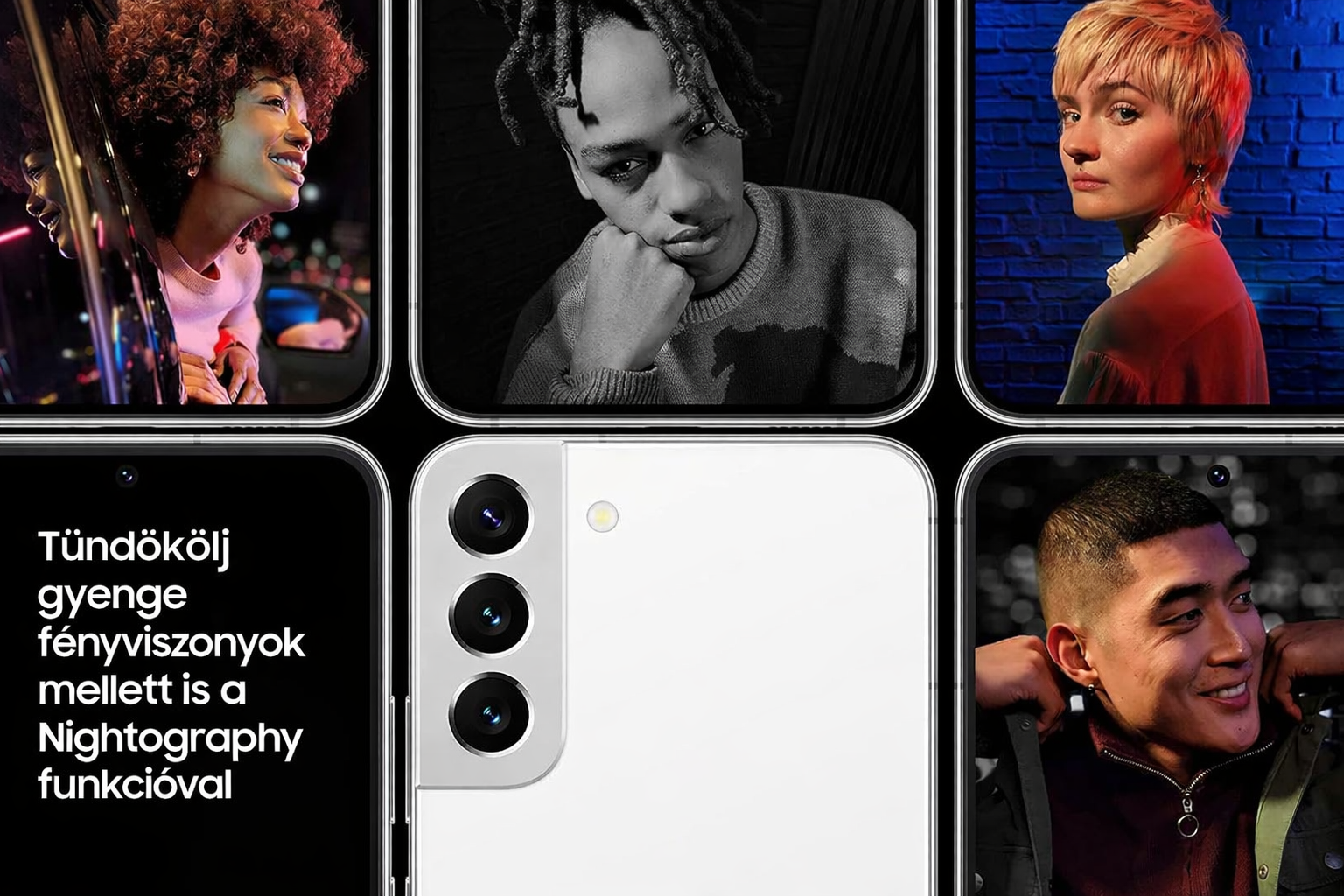 Samsung Galaxy S22 mobiltelefon, 128 GB, 8 GB RAM, 5G, Dual SIM