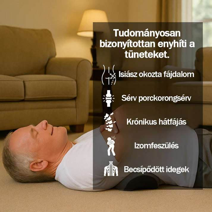 TheraSpine™ Triple Fusion párna - Napi 15 perc a fájdalommentes életért