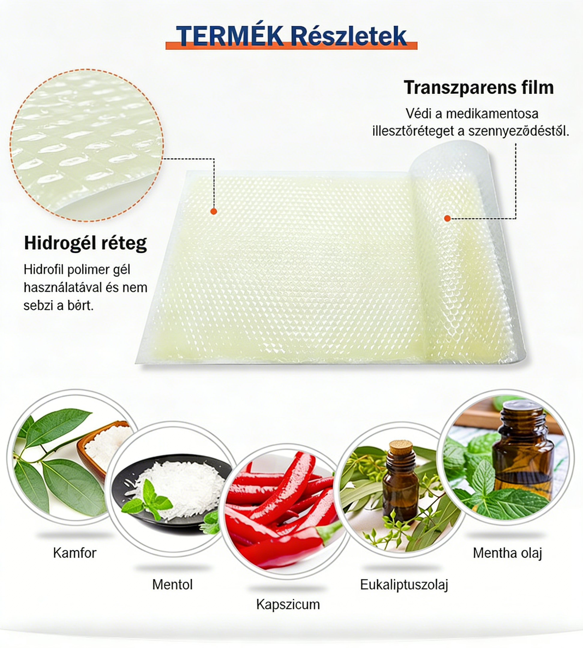 [Copy]Gyors fájdalomcsillapítás egy gél tapasszal – Izom- és ízületi kényelem akár 12 órán át