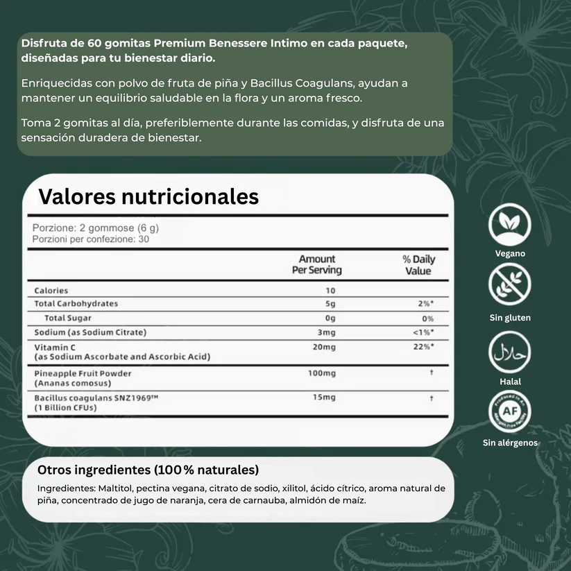 Női Balance gumicukorkák - Ananász ízű | Vásároljon egyet, és kapjon egyet ingyen