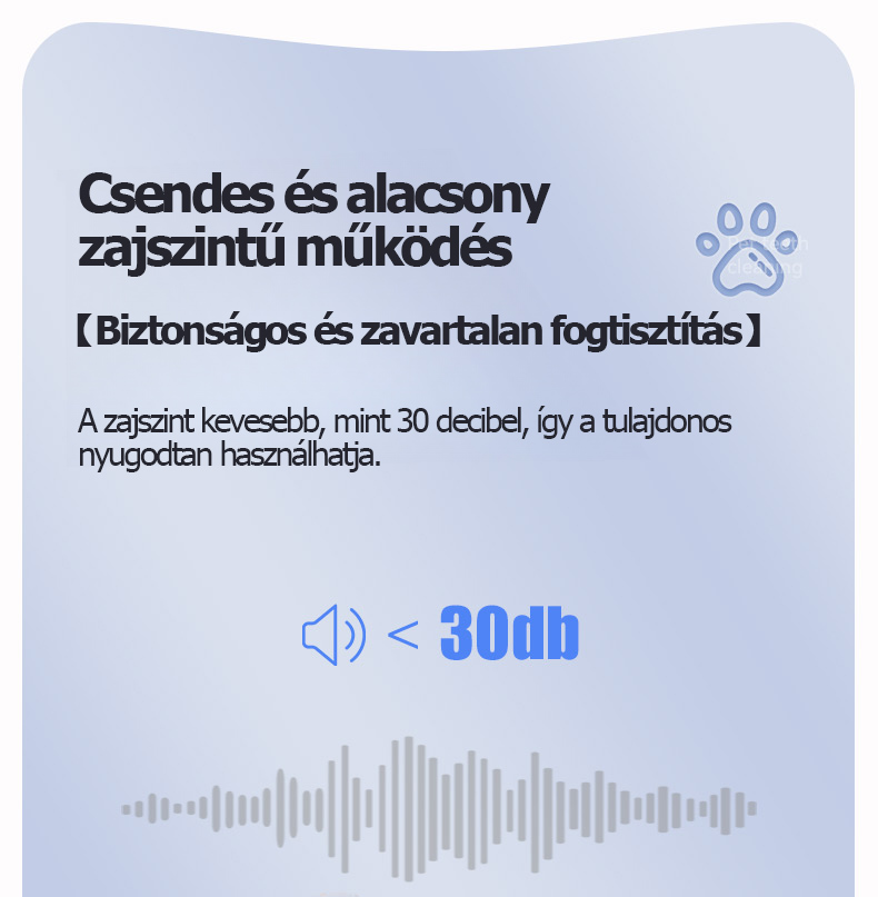 Fogkő eltávolító kutyáknak, ultrahangos fogtisztító háziállatoknak, macskafog-tisztító eszköz, mini fogtisztító.