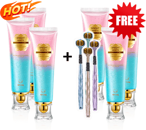 🔥1+1 ajándék🔥Niacinamid 7 napos fehérítő fogkrém