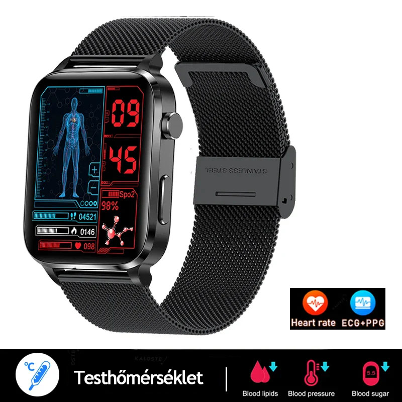 PULSESAFE® – JAPÁN LÉZERKEZELÉSES OKOSÓRA – FÁJDALOMMENTES, NEM INVAZÍV VÉRCUKORSZINT-SZABÁLYOZÁS