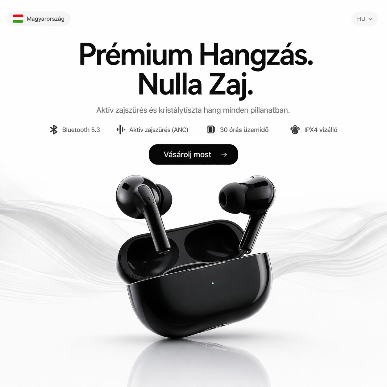 Prémium Hangzás. Nulla Zaj