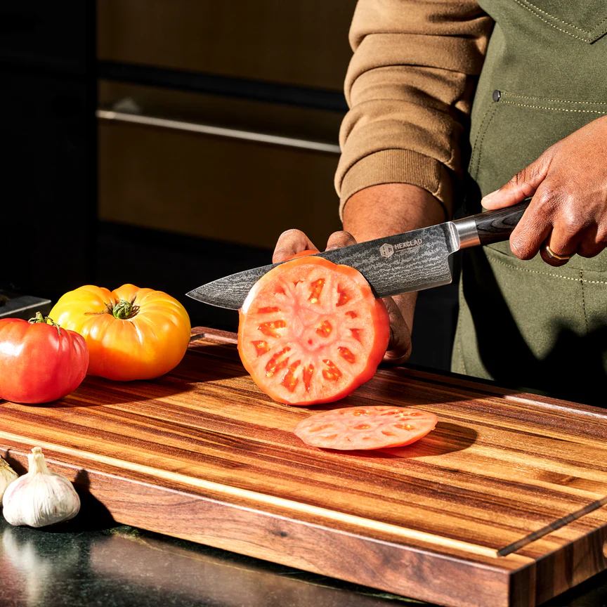 Damaszkuszi acél késkészlet, 7 darabos