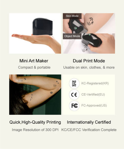 Tetovací tiskárna DIY Ruční tiskárna