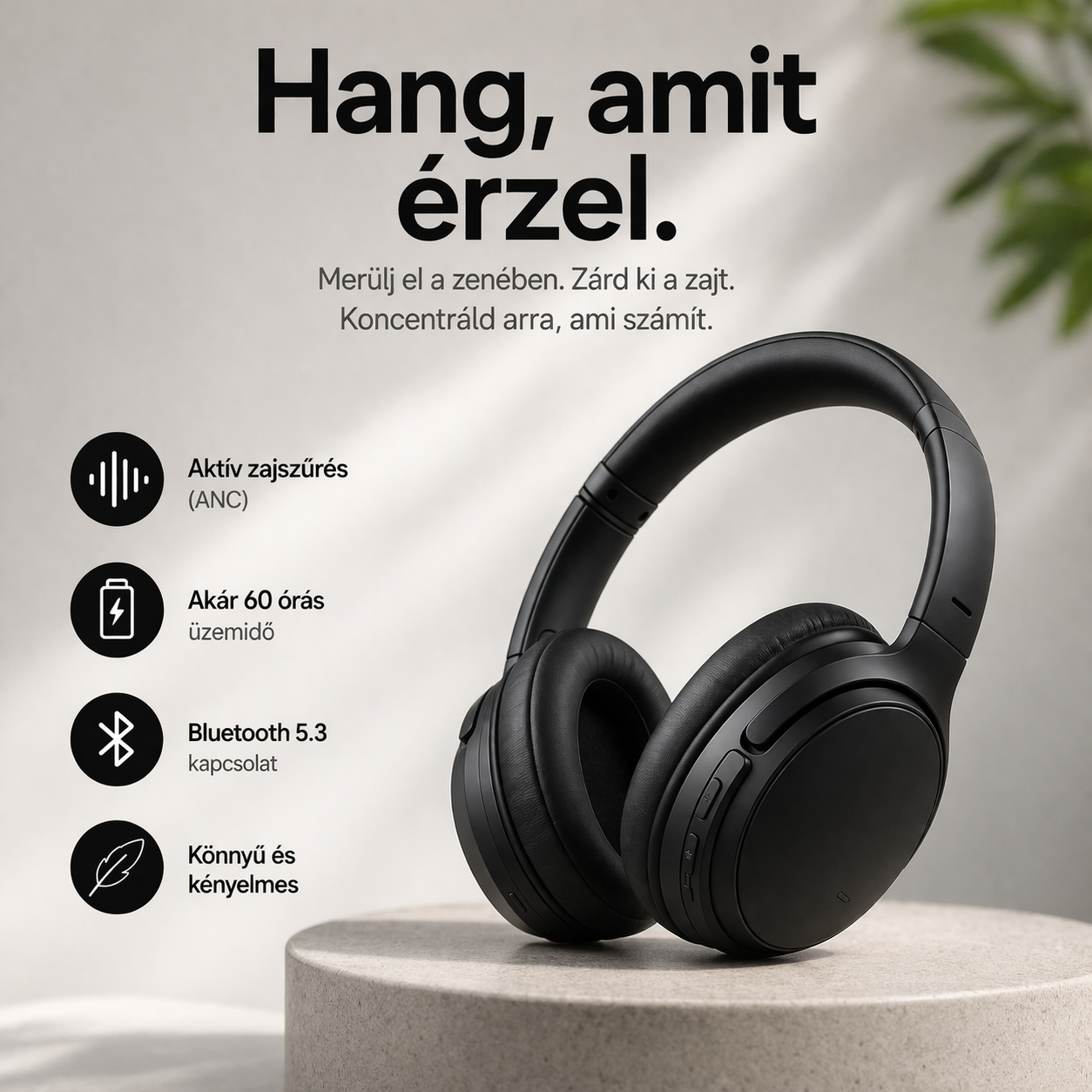 Prémium hangzás. Tiszta élmény.