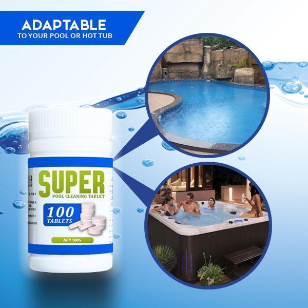 Szuper medencetisztító tabletta (100 tabletta)
