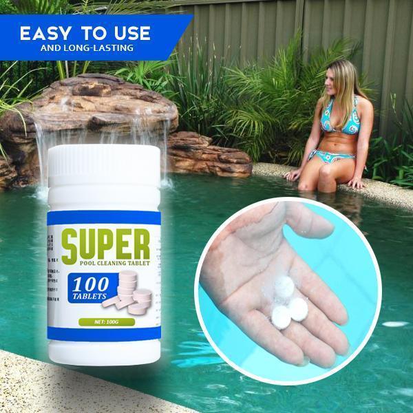 Szuper medencetisztító tabletta (100 tabletta)
