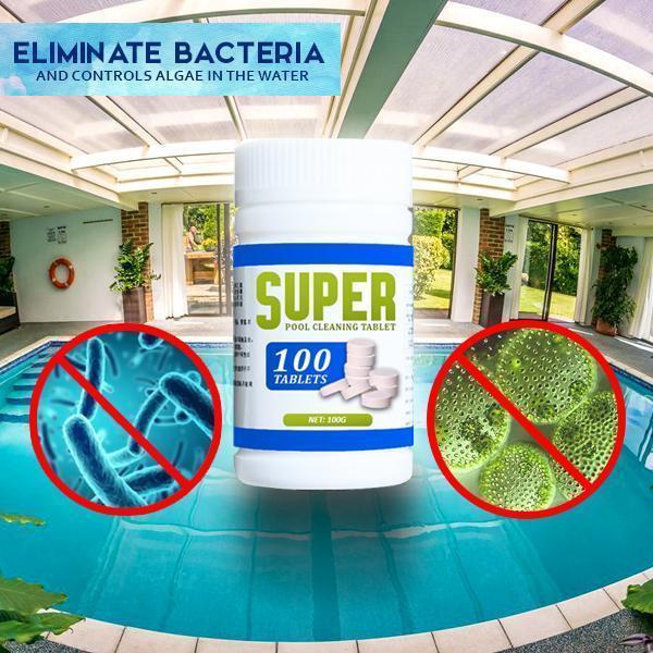 Szuper medencetisztító tabletta (100 tabletta)