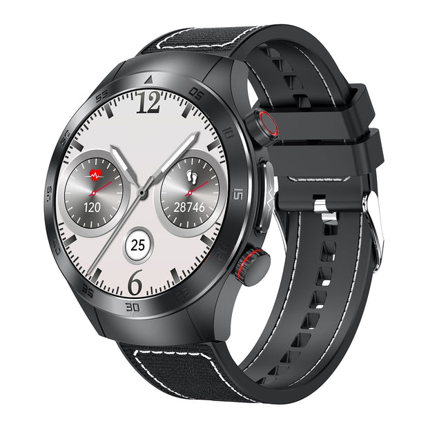 HealthWave Max - A legjobb okosóra orvosi diagnosztikához, óra a vérzsírok, a húgysav és a vércukorszint monitorozására, valamint EKG-t és fotopletizmográfiát használó fitneszkövető.