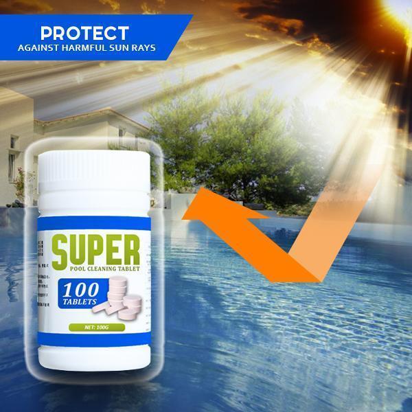Szuper medencetisztító tabletta (100 tabletta)