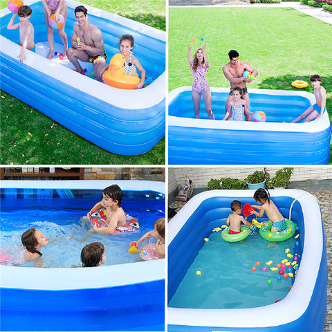 inflatable family pool