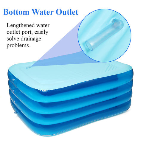 outdoor inflatable swimming pool