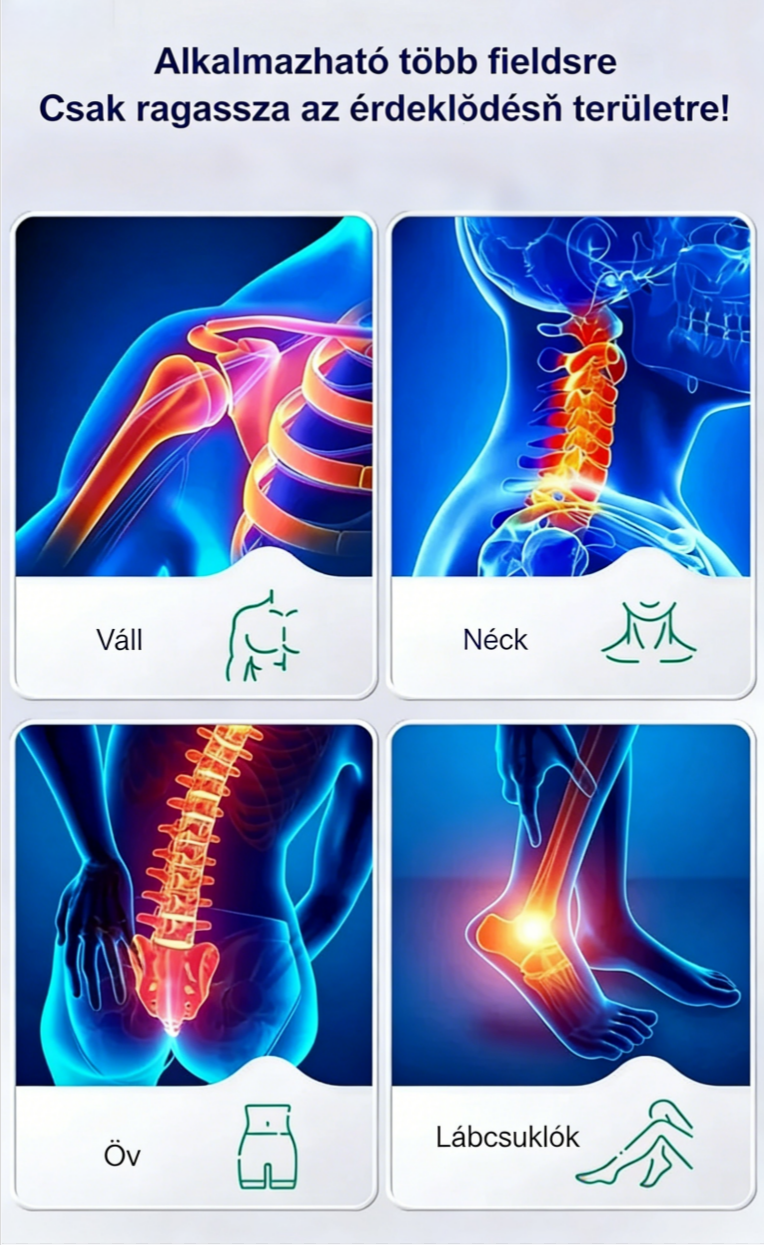 Többfunkciós fájdalomcsillapító gél tapasz – Gyors és hosszan tartó enyhülés izom- és ízületi fájdalomra