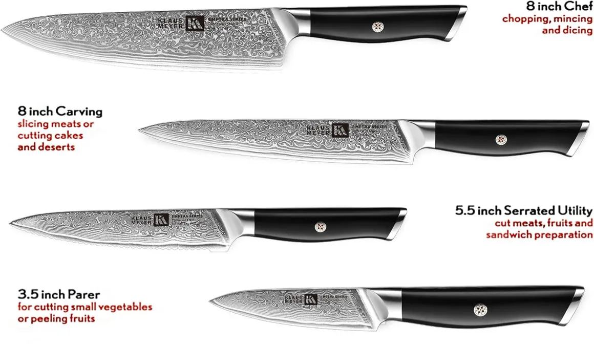 Empira Damaszkuszi 4 darabos késkészlet