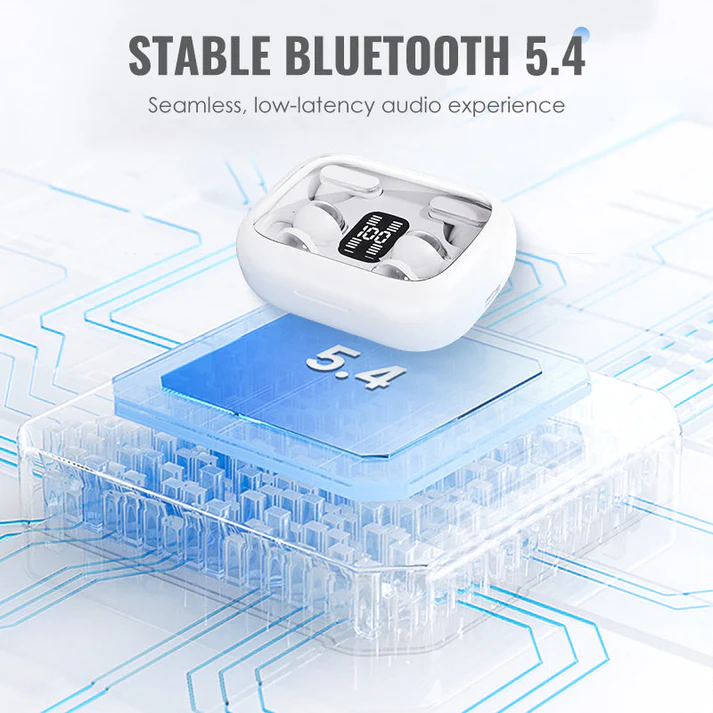 ✨ 4 az 1-ben vezeték nélküli Bluetooth fejhallgató! 🎧Kettős fülhallgató a megosztott / váltott viseléshez, szórakozáshoz és ingázáshoz egyszerre!