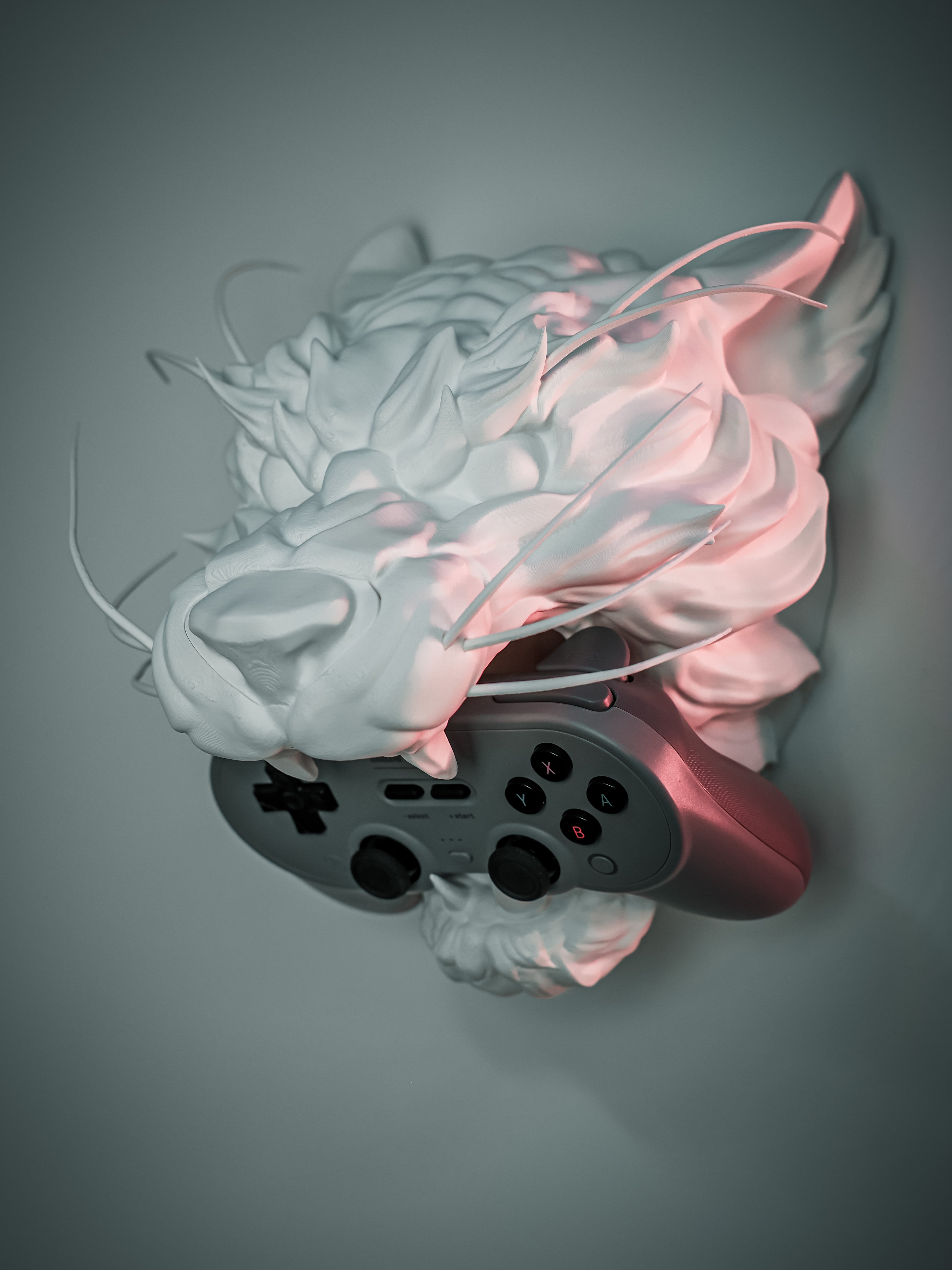 Tiger Controller Stand｜Fierce Gamepad Holder for PS5 / Xbox / Switch｜Wall & Desk Mount｜Stylish Animal Decor-Toycex