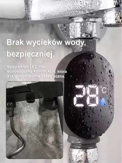 【🎉50% zniżki】✨Inteligentny wyświetlacz cyfrowy: Sprawdź temperaturę w 0,1 sekundy, pożegnaj się z nieprzewidywalnymi prysznicami z ciepłą i zimną wodą!