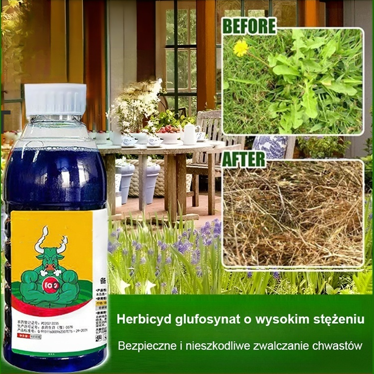 🧨 [Kup jeden, drugi otrzymasz gratis] Skuteczny środek do całkowitego zwalczania chwastów | Szybkie działanie w ciągu 24 godzin • 99% skuteczności eliminacji