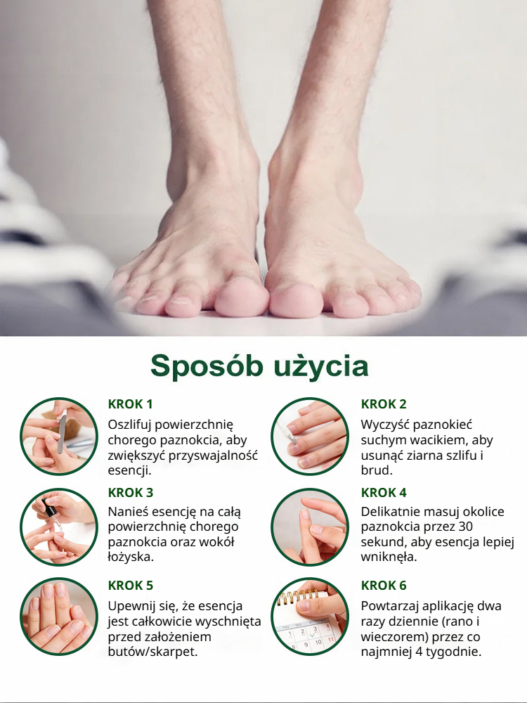 💅Roztwór do leczenia grzybicy paznokci｜🌿Drzewo herbaciane + imbir głęboko regeneruje łożysko paznokcia, odpowiedni do dłoni i stóp