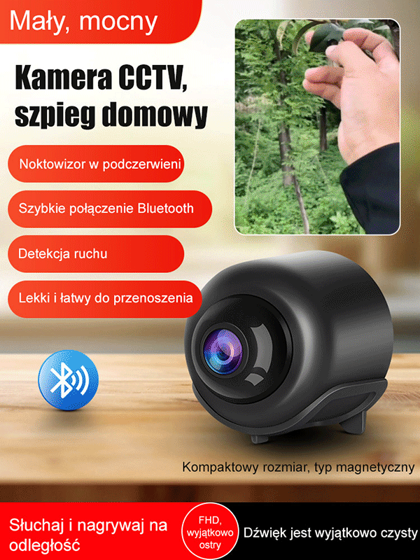 👀Ultraminiaturowa wbudowana kamera, podgląd stanu pokoju w czasie rzeczywistym z telefonu
