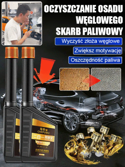 【⛽Kup jeden, a dostaniesz trzy】Dodatek do paliwa – cud oszczędzania paliwa🚗 Oszczędzaj 1 dolara na litrze paliwa, 20% oszczędności
