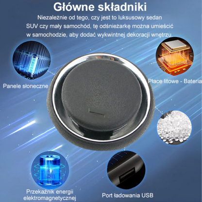 ♨️Odmrażacz elektromagnetyczny topi szron i śnieg w 1 sekundę, bez konieczności skrobania i czekania