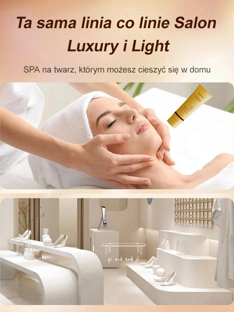 Złoty kolagenowy krem ​​przeciwzmarszczkowy