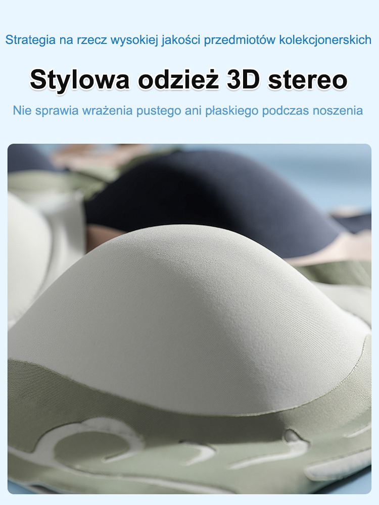 ✨Bezszwowy biustonosz modelujący 3D – 8 godzin bez ucisku, wyszczupla pachy i sprawia, że ​​piersi wydają się mniejsze o 5 kg