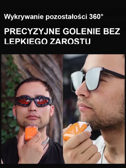 💫Król golarek: Nowa golarka dwusilnikowa🪒 Samoostrząca się głowica, niezbędny element golenia!