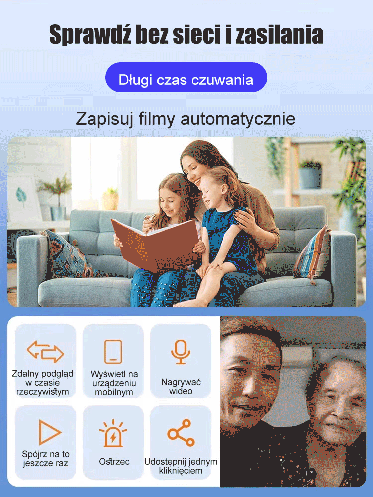 👀Ultraminiaturowa wbudowana kamera, podgląd stanu pokoju w czasie rzeczywistym z telefonu