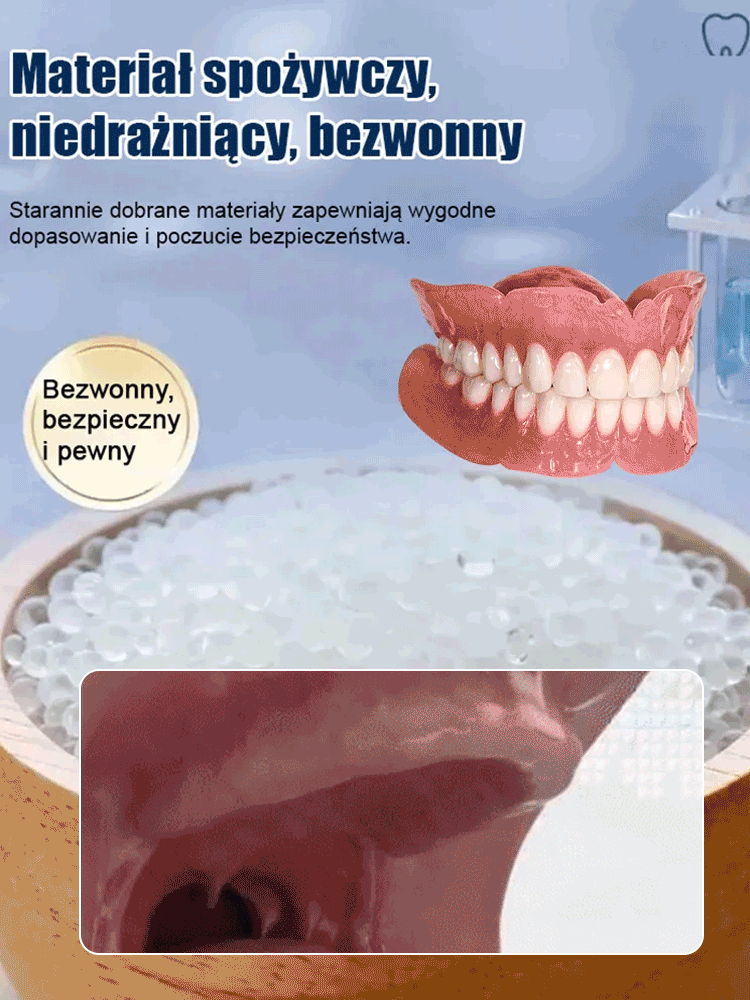 😁Wygodne, niewidoczne protezy zębowe｜3-sekundowe dopasowanie・Spersonalizowane dopasowanie🦷