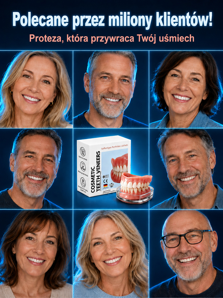 😁 Natychmiast odzyskaj pewny siebie uśmiech 🦷 100% bezklejowa adsorpcja próżniowa. Uzyskaj idealnie białe zęby, jak z biomimetyki.