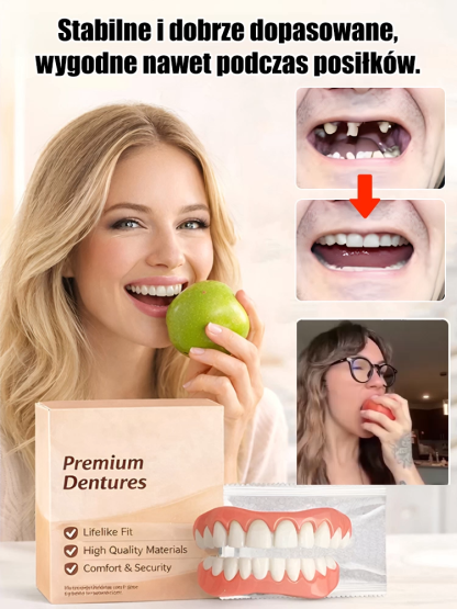 😁 Zestaw do odbudowy zębów z certyfikatem FDA | Kup 1, a drugi dostaniesz gratis! 3-minutowe dopasowanie, bezklejowy i stabilny ✨
