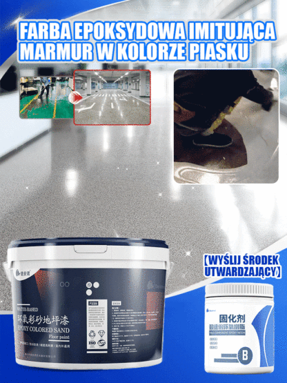 🛠️Epoksydowa farba do podłóg na bazie oleju🌟 Wygładza się jednym pędzlem! Odporna na zużycie, antypoślizgowa i supertrwała✅