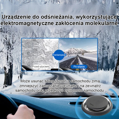 ♨️Odmrażacz elektromagnetyczny topi szron i śnieg w 1 sekundę, bez konieczności skrobania i czekania