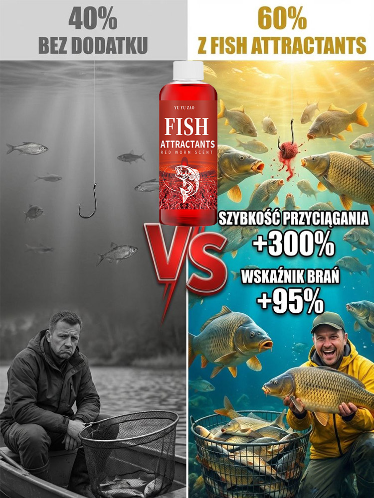 🔥 Gorąco polecany przez 120 000 wędkarzy! 🎣 Bestseller: Skoncentrowany, niezwykle skuteczny atraktor dla ryb!