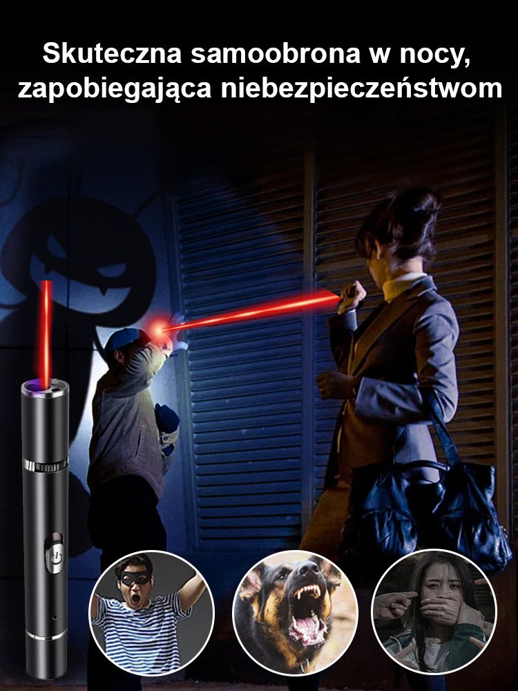 Nowy, wysokowydajny wskaźnik laserowy, dożywotnia wodoodporność i długi czas pracy na baterii