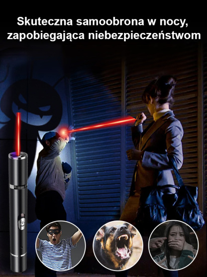 Nowy, wysokowydajny wskaźnik laserowy, dożywotnia wodoodporność i długi czas pracy na baterii