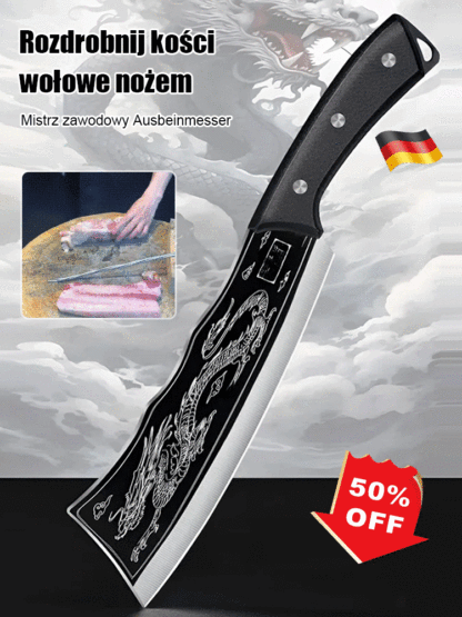 🔪75° Złoty kąt ostrza: Kroi mięso i warzywa czysto, kroi owoce i warzywa bez wyciskania soku, zachowując świeżość i smak.