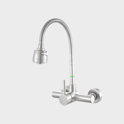 Bateria prysznicowa ścienna ze stali nierdzewnej 304