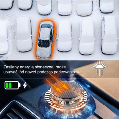 ♨️Odmrażacz elektromagnetyczny topi szron i śnieg w 1 sekundę, bez konieczności skrobania i czekania